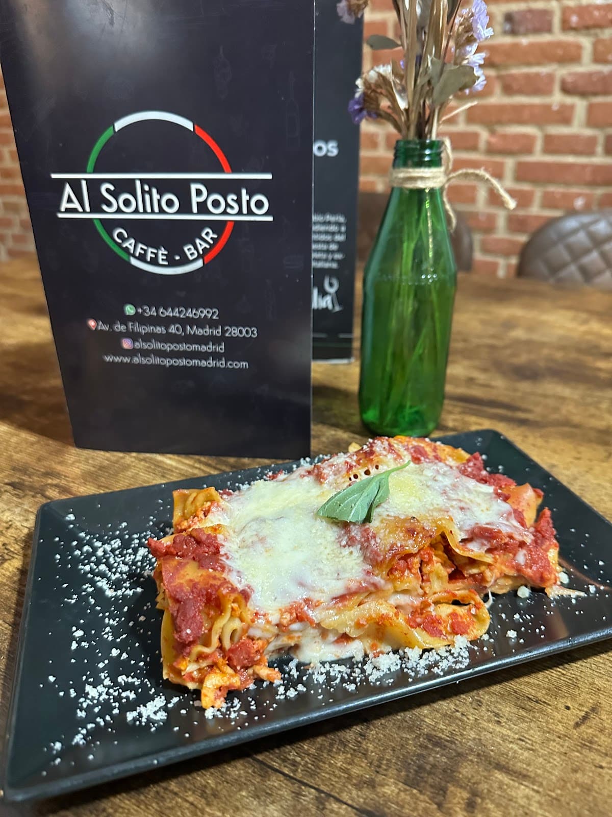 Restaurante Al solito posto Madrid