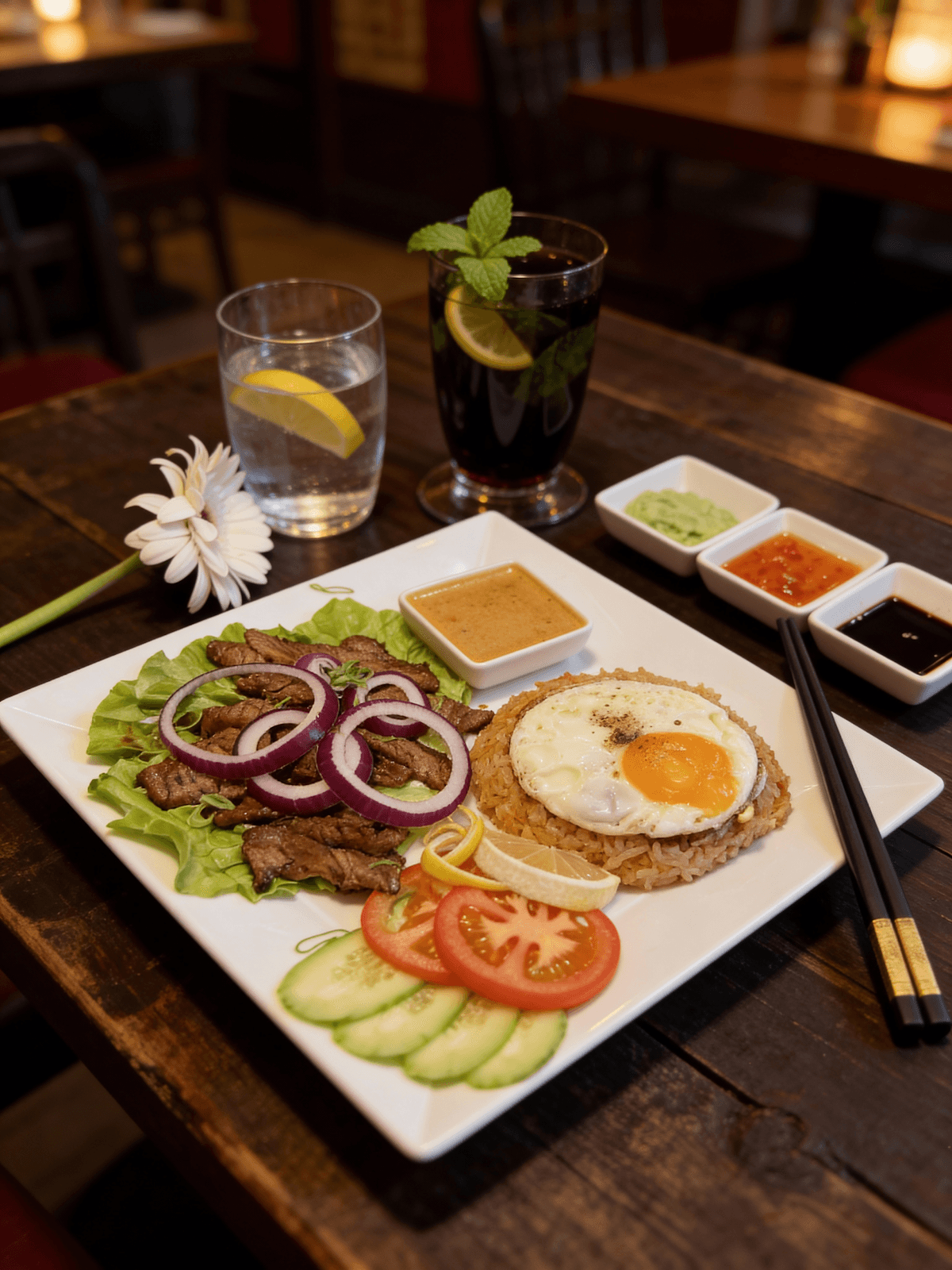 Eden restaurant (sushi,Thai &poka)