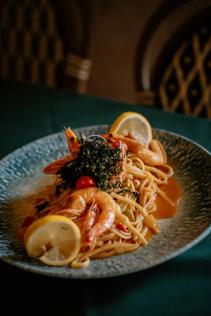 lobster tagliatelle at vitelli, lisbon
